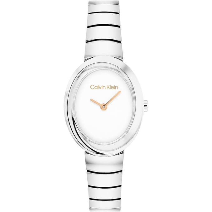 Calvin Klein Dameshorloge TWISTED BEZEL 25100149