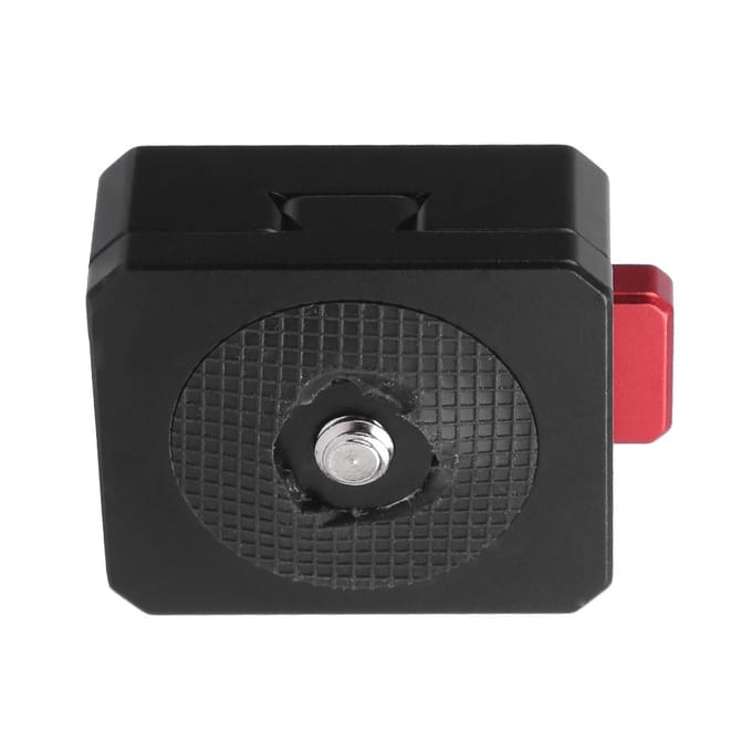 Multifunctionele Legering Bevestiging Snelontgrendelingsplaat Camera V-Mount Batterijbevestigingsplaat gray