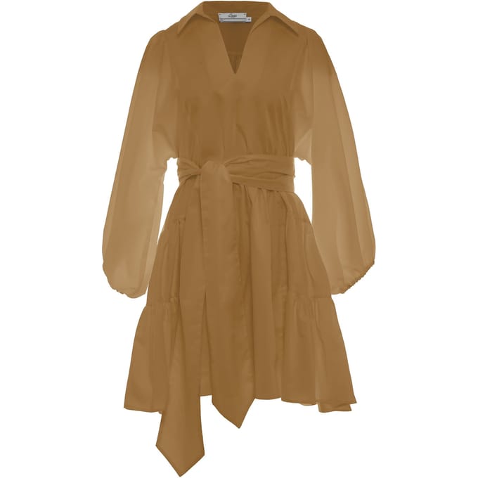 Devotion Twins Marlee College Beige Taglia: M | Abiti Mini Outlet | Donna | Marrone