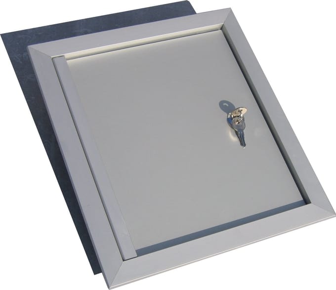 Brievenbusdeur Vasp - Aluminium - 30x34 Cm - Slot
