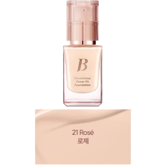 Banila Co Covericiois Power Fit Foundation (9 Opties) #21 ROSÉ 14ml beige