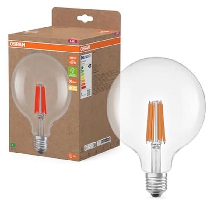 Mini-kaarsvorm LED-lamp E14 1,2W 255lm 4000K Koud Wit Filament