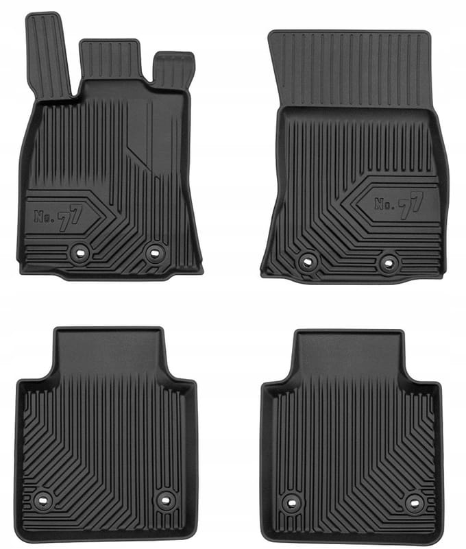 FROGUM No.77 - Automatten Set - JAGUAR XJ X351 automat - TPE rubber - 3D randbescherming - Perfecte pasvorm