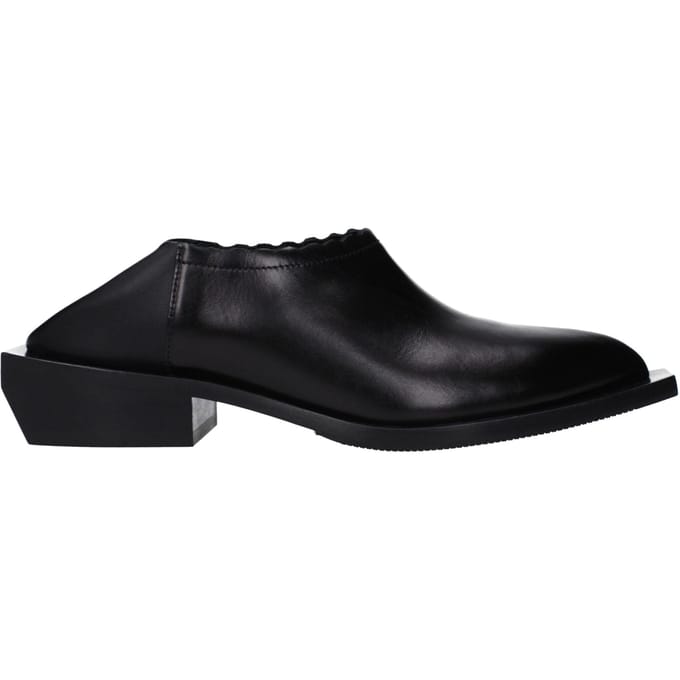 Moschino Shootie Cuban Heel Black Größe: 36 | Pantoletten Outlet | Damen | Schwarz