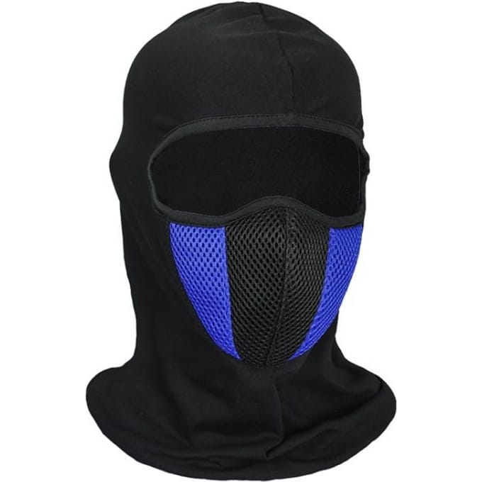 Masque intégral Masque de ski Cache-cou rafraîchissant d'été Protection UV Moto Activités de course Écharpe Capuche tactique pour homme/femme Utilisation pratique
