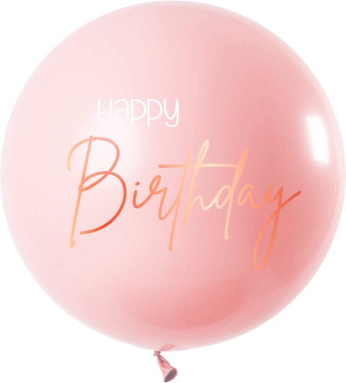 Folat - Ballon Elegant Lush Blush XL - 80cm