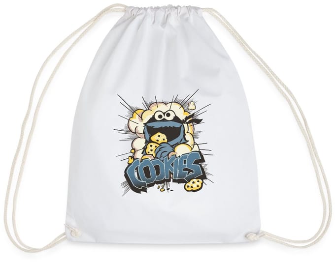 Sesamstraat Koekiemonster En Koekjes Gymtas