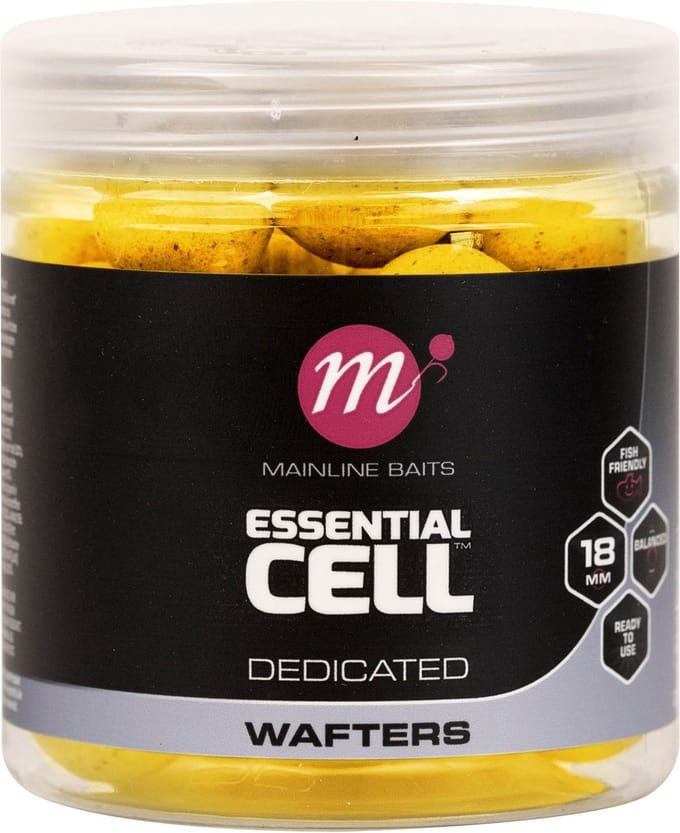 Mainline Balanced Wafters - Essential Cell - 18mm - 50st - Geel