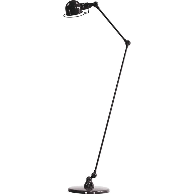 Jieldé Signal SI833 vloerlamp, 80 + 30 cm, zwart