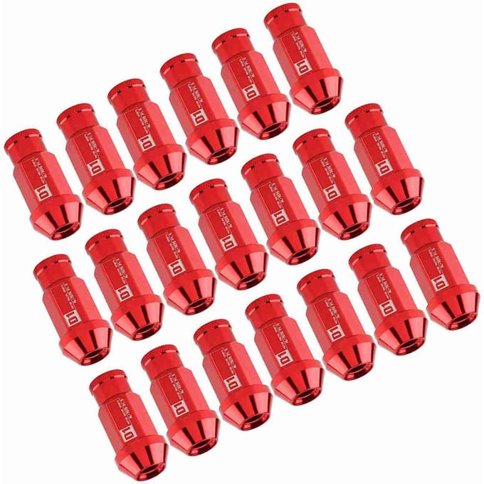 Auto Band Schroef Racing Wiel Aluminium Moer M12X1.5 Red