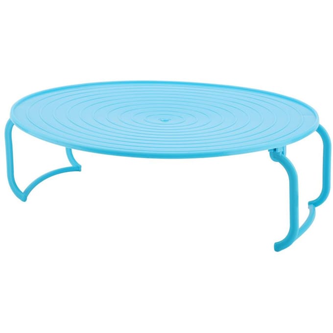 Multifunctioneel Plastic Magnetron Verwarmings Gelaagd Stoomrek Kookbakrek(Blauw) blauw