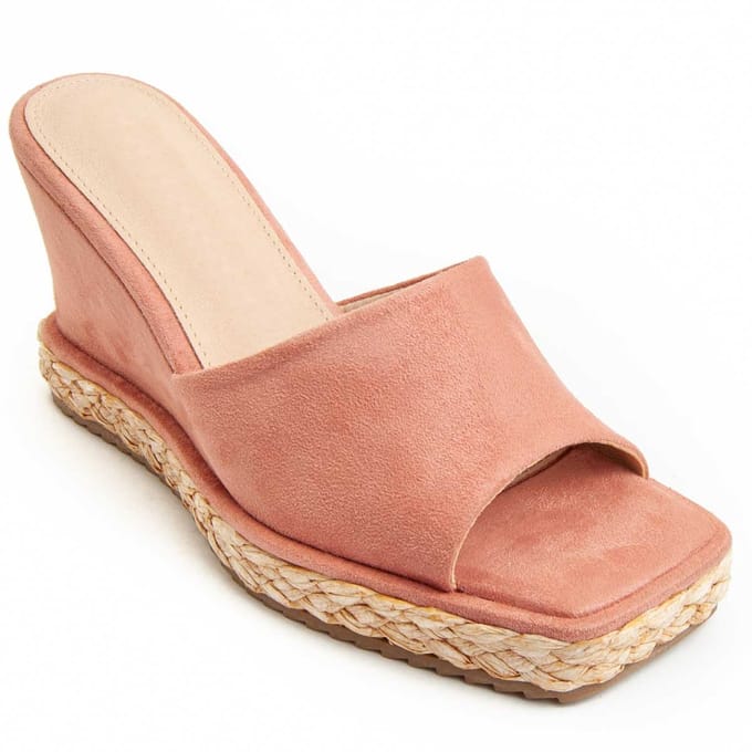 Montevita Hoge Hak Sandal Sparto2121 Roze