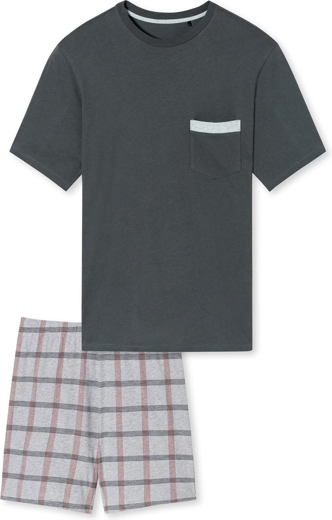 Schiesser – Comfort Nightwear - Pyjama – 180261 – Charbon - 56