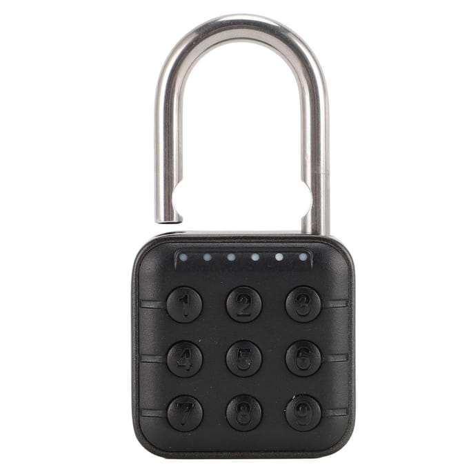 Combinatieslot Zinklegering Waterdicht Resetbaar 6-cijferige Code Hangslot voor Gym School Locker gray