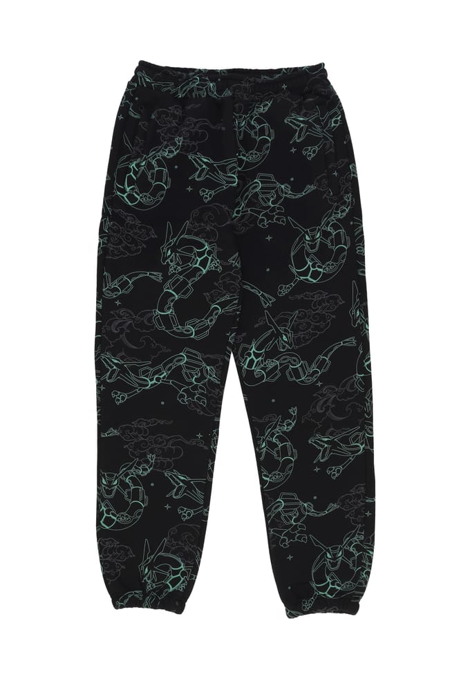 Mannen Jumpsuit Rayquaza patroon trui zwart