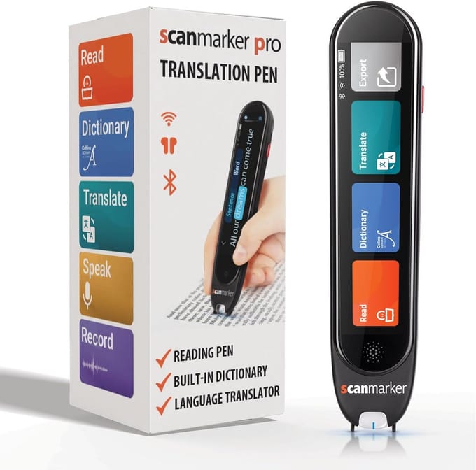 Draagbare Scanner voor Tekstherkenning en Vertaling