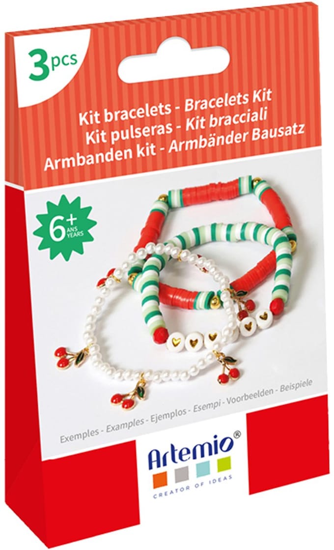 Armband kit kersen - Artemio