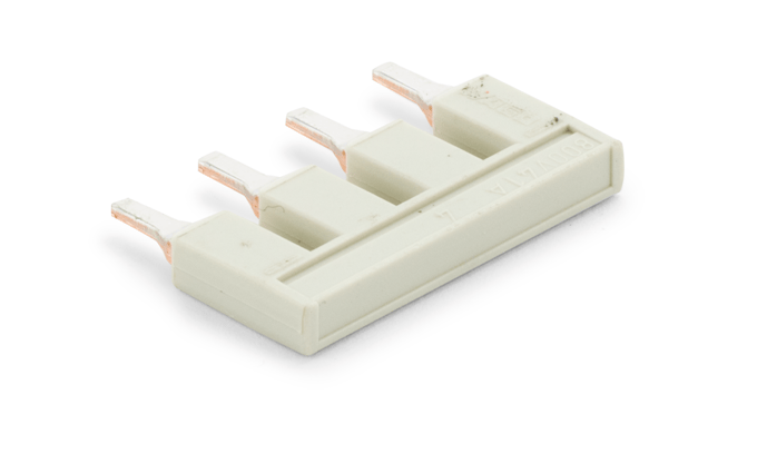 Terminal block jumper, 4p, fus