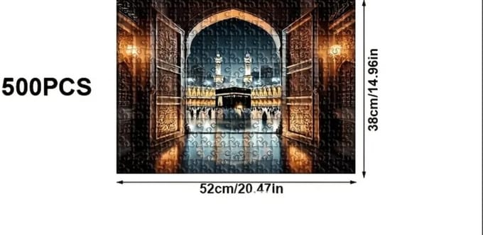 Puzzel Kaba 500 stuks legpuzzel