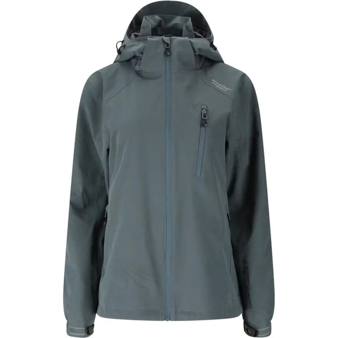 Damesjack met capuchon Weather Report Camelia AOP AWG W-PRO 15000