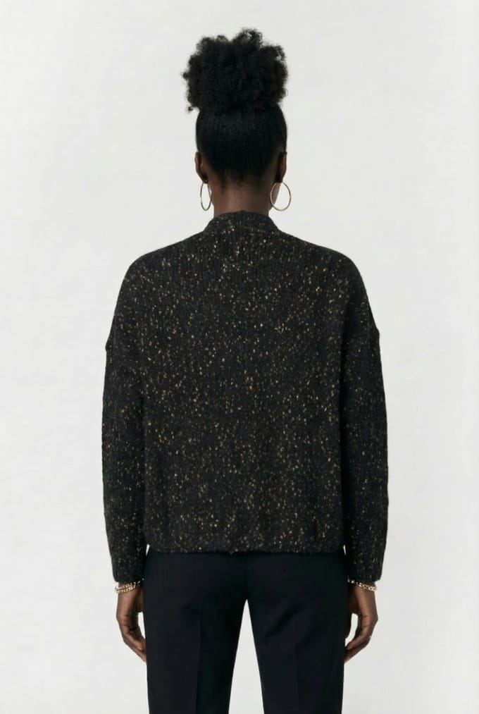 Knitted Pomme Cardigan Black Größe: S | Cardigans Outlet | Damen | Schwarz