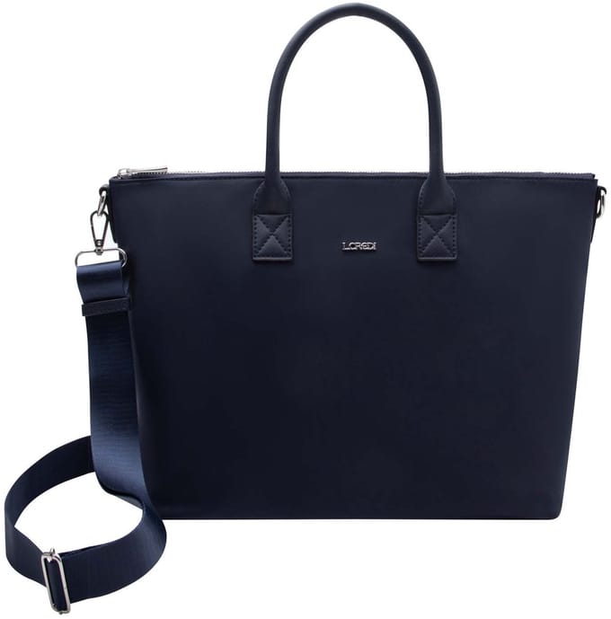 L.CREDI handtas schoudertas Pura Handbag Marine donkerblauw