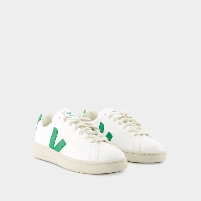Urca sneakers - Veja - Synthetisch leer - Smaragdgroen wit