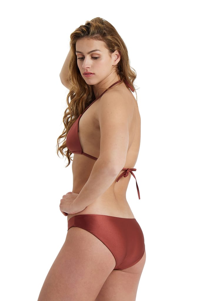 Arena Wobikini Triangle Solid Burnt Maat: 36 | Bikini's Outlet | Dames | Bruin