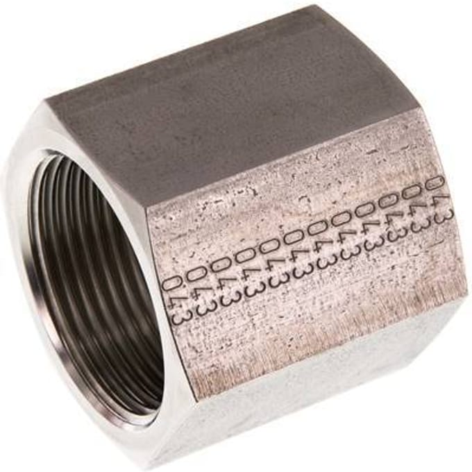 G 1 1/4'' RVS Sok 160 Bar - Hydrauliek - FL2S-F-ST-114G