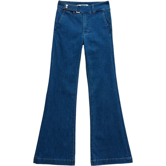 Flare Chino Jeans Dames Salsa Jeans Secret Push In