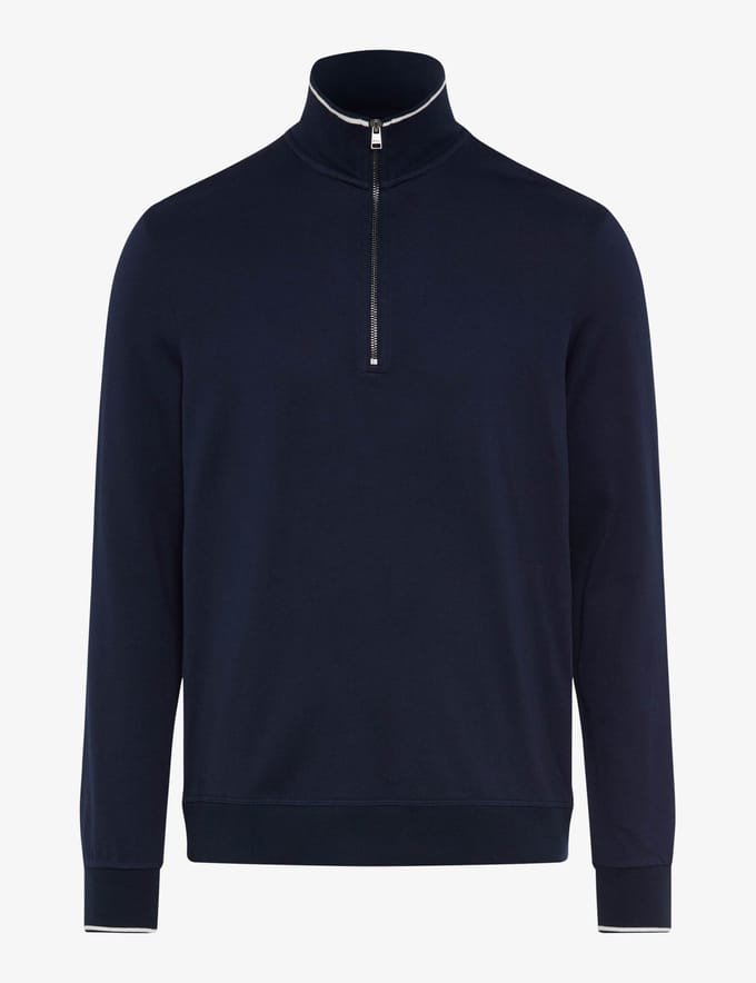 Brax Heren Shirt  Style PEO navy, donkerblauw, maat S