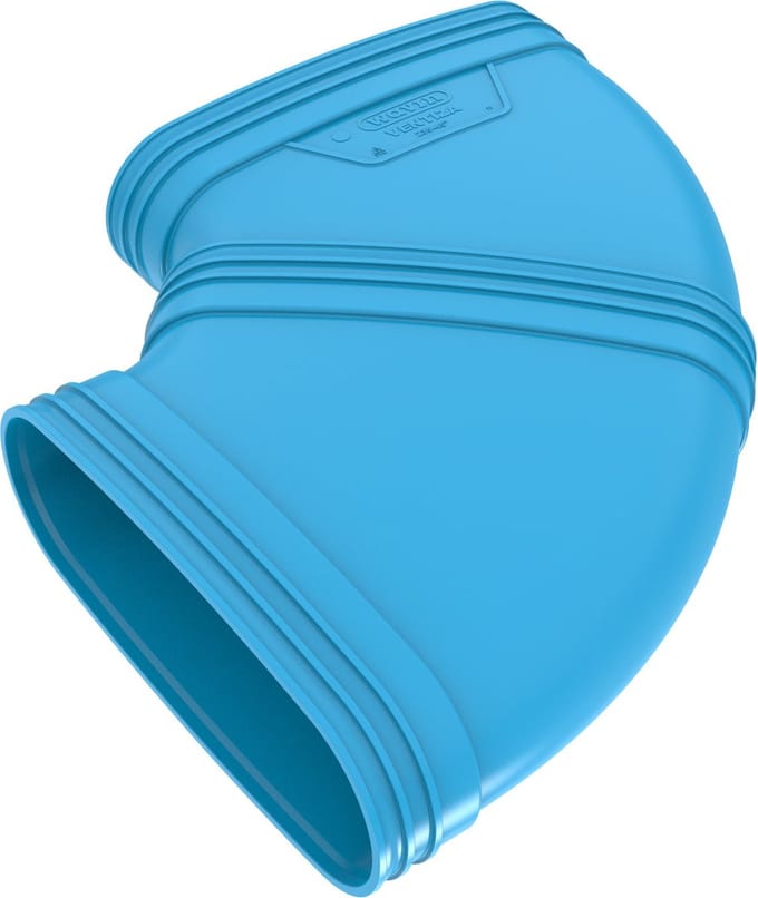 Wavin Ventiza PVC BOCHT 235 90 M/M