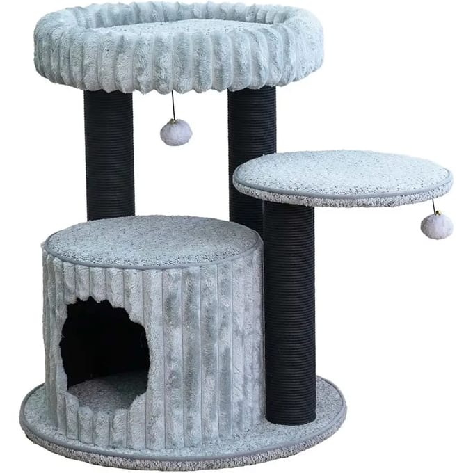 Krabpaal Verona Grijs 55x55x66cm