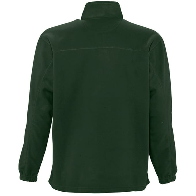SOLS Ness Unisex Zip Neck Anti-Pill Fleece Top (Bosgroen)