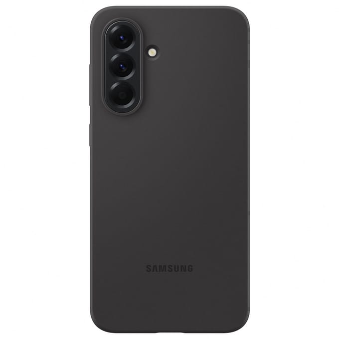 Originele Silicone Backcover voor de Samsung Galaxy A56 - Zwart