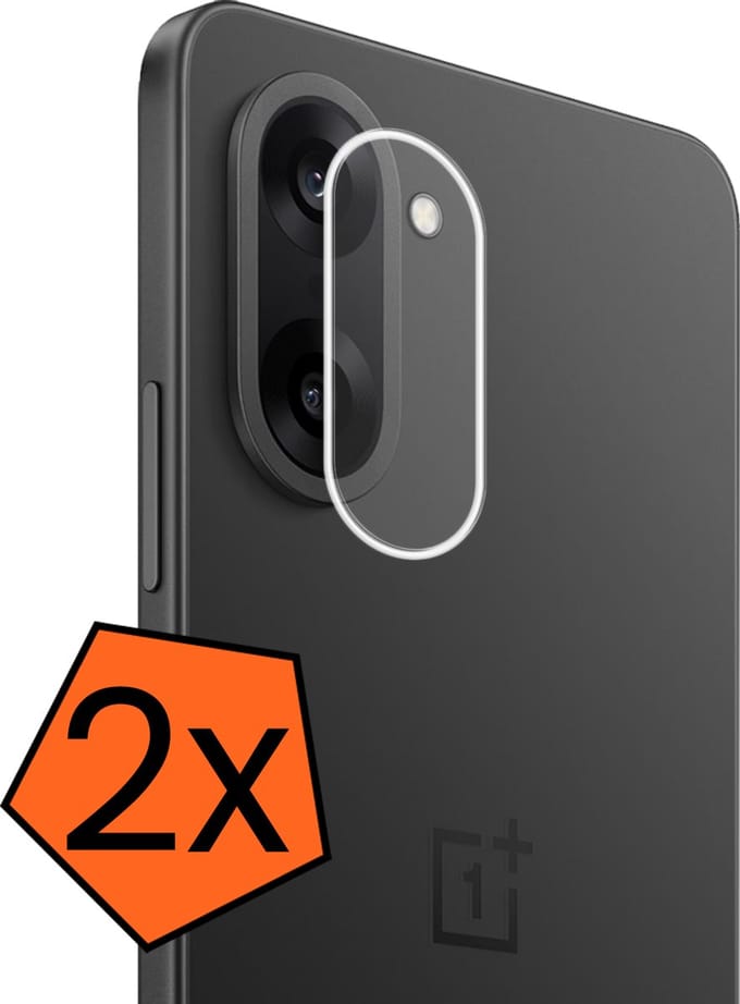 Camera Lens Protector - 2 Stuks - Geschikt voor OnePlus Nord CE5 - Camera Screenprotector - Gehard Glas - Beschermglas - Tempered Glass - Screen Protector
