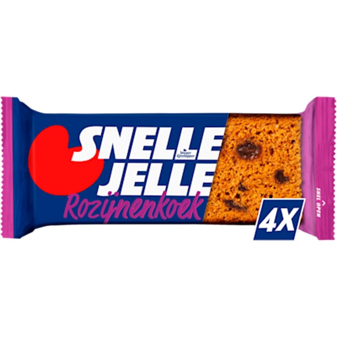 Ontbijtkoek rozijnenkoek 4 stuks