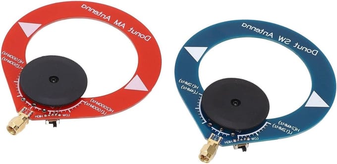 Medium Golf en Korte Golf Transceiver Set met Mini Loop Antenne voor Draagbaar Gebruik - 2 Stuks