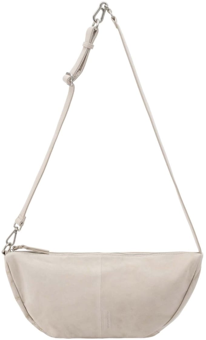 FREDsBRUDER Leren schoudertas Counting Stars Big Crossbag Beige crème