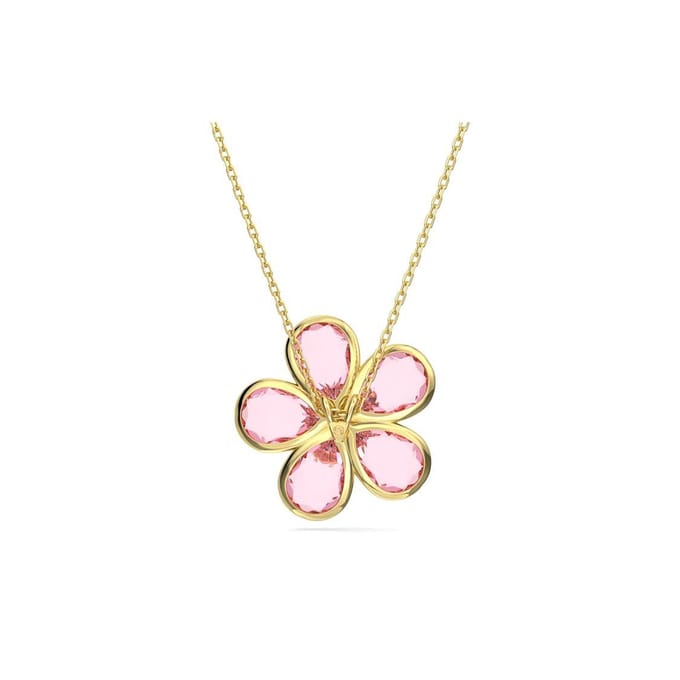 Swarovski Florere Bloem Elegante Ketting Damesketting Roze 5657875 Box (Random Color) white