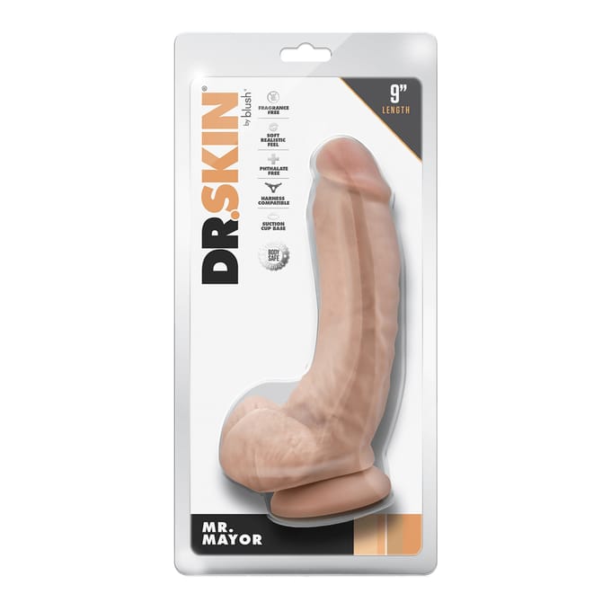 Realistische Dildo Blush Dr Skin PVC Ø 5 cm (16,5 cm)