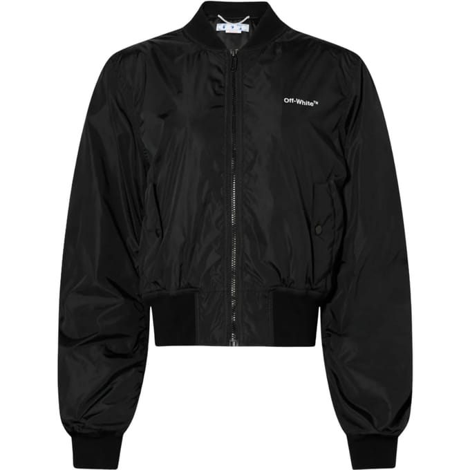 Off-white Diag Bomber Zwart