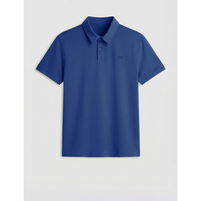 Heren Katoenen Elastaan Polo T-Shirt