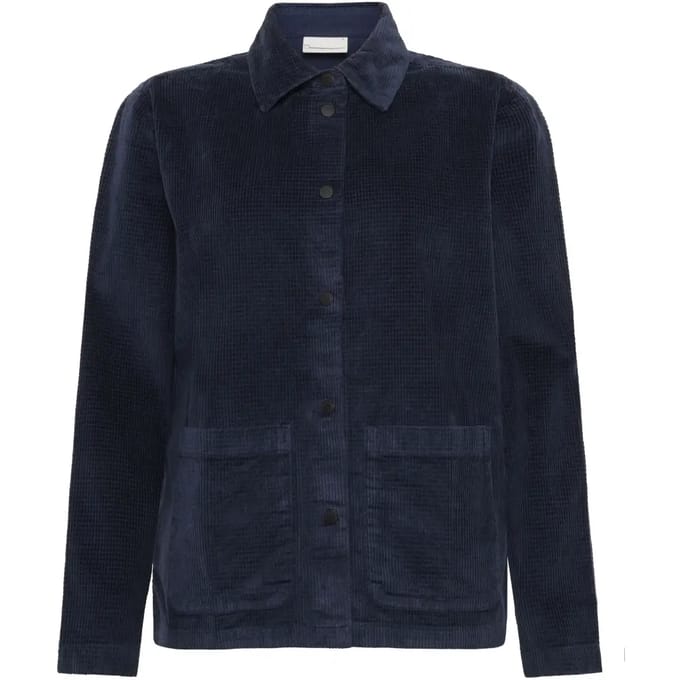 Damesoverhemd met lange mouwen KnowledgeCotton Apparel