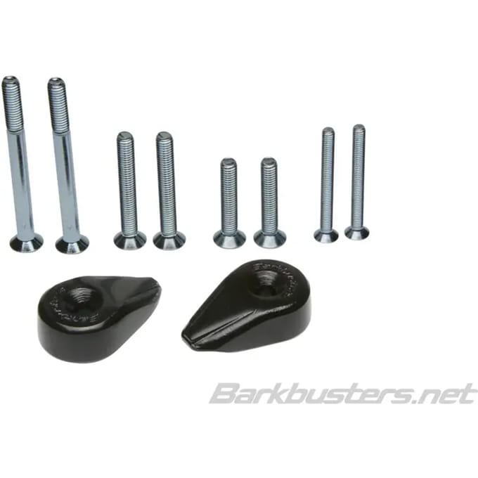 Barkbusters 1060823 Stuurdoppen Zwart,Zilver