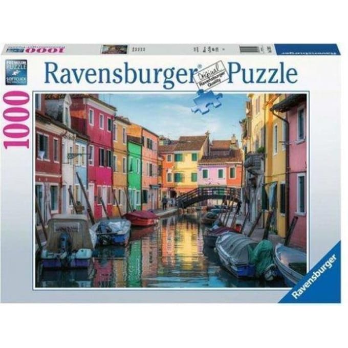 Ravensburger Burano, Italië 1000 stukjes Volwassenen puzzels