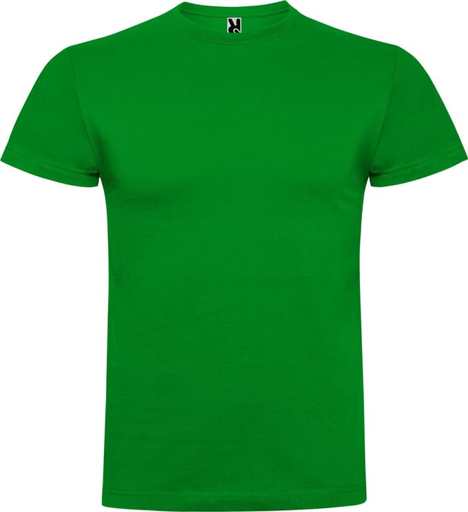 2 Pack Gras Groen t-shirts Roly Braco 180 gram Premium maat M