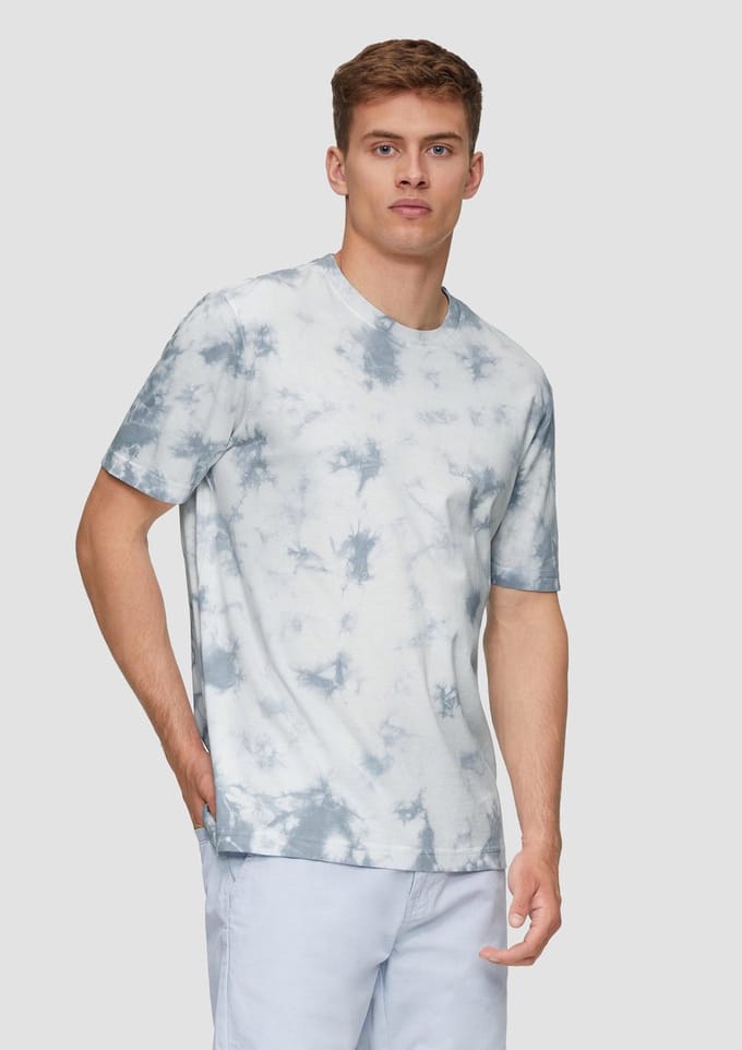 Qs Men-T-shirt--01V0 WHITE-Maat M