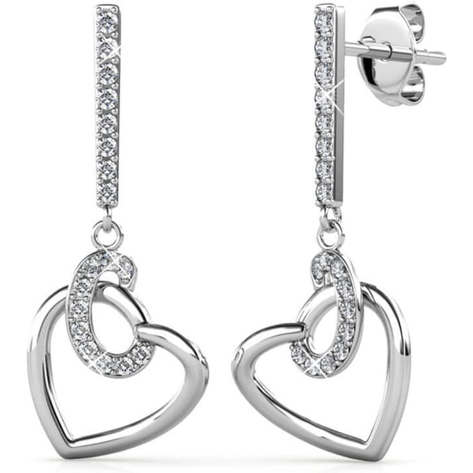 Allure Oorbellen - Zilver en Kristal