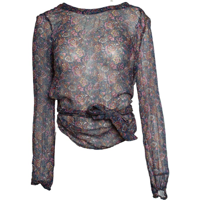 Ba&sh, Danny wikkelblouse met bloemenprint